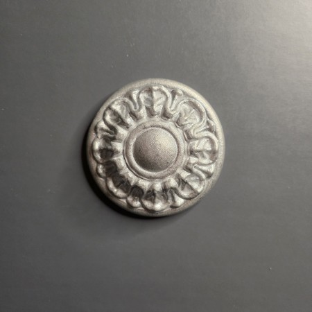 ROSACE "CEVENNES" ALU BRUT Diam. 80mm