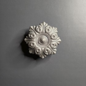 ROSACE "AUVERGNE" ALU BRUT Diam. 80mm