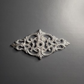 PALMETTE "JURA" ALUMINIUM BRUT-210mm