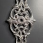 PALMETTE "JURA" ALUMINIUM BRUT-210mm