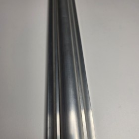 MOULURE PLATE 40x6mm ALU BRUT - 6ML