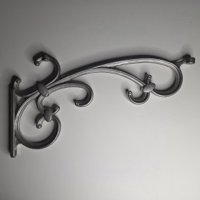 CONSOLE DECORATIVE LISEA ALU BRUT - 400mm x 230mm