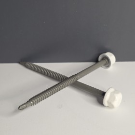 VIS TÊTALU P1 A BOIS 6.3X100 TK 12 AUTOPERCEUSE BLANC (100PIECES)