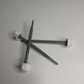 VIS TÊTALU P13 5.5X80 TK 12 AUTOPERCEUSE BLANC RAL 9010 (100 PIECES