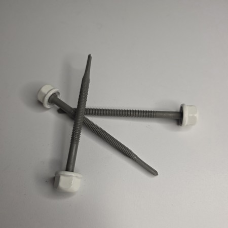 VIS TÊTALU P13 5.5X80 TK 12 AUTOPERCEUSE BLANC RAL 9010 (100 PIECES