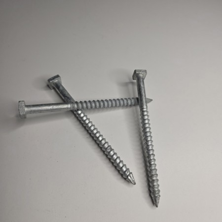 BLISTER 10 TIREFONDS TC 8X120 A BOURRER GALVANISE