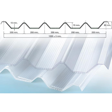 THERM.O.GRECA 1000/G7 INCOLORE 10mm M1