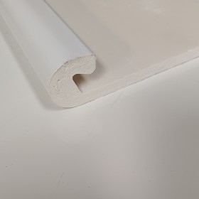 TABLETTE ARRONDIE BLANC