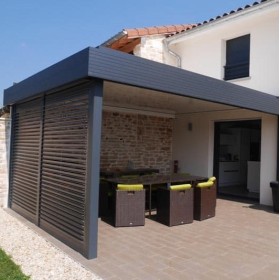 FLAT TECH ACOUSTIQUE pergola, carport, gazébo