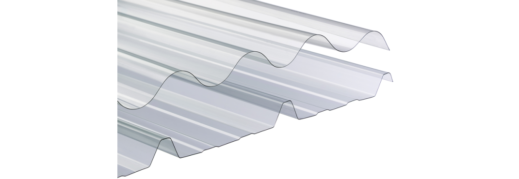 Tôles de bardage en polycarbonate