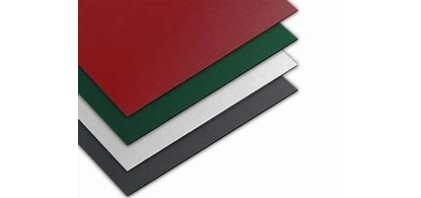 Tôles aluminium thermolaquées